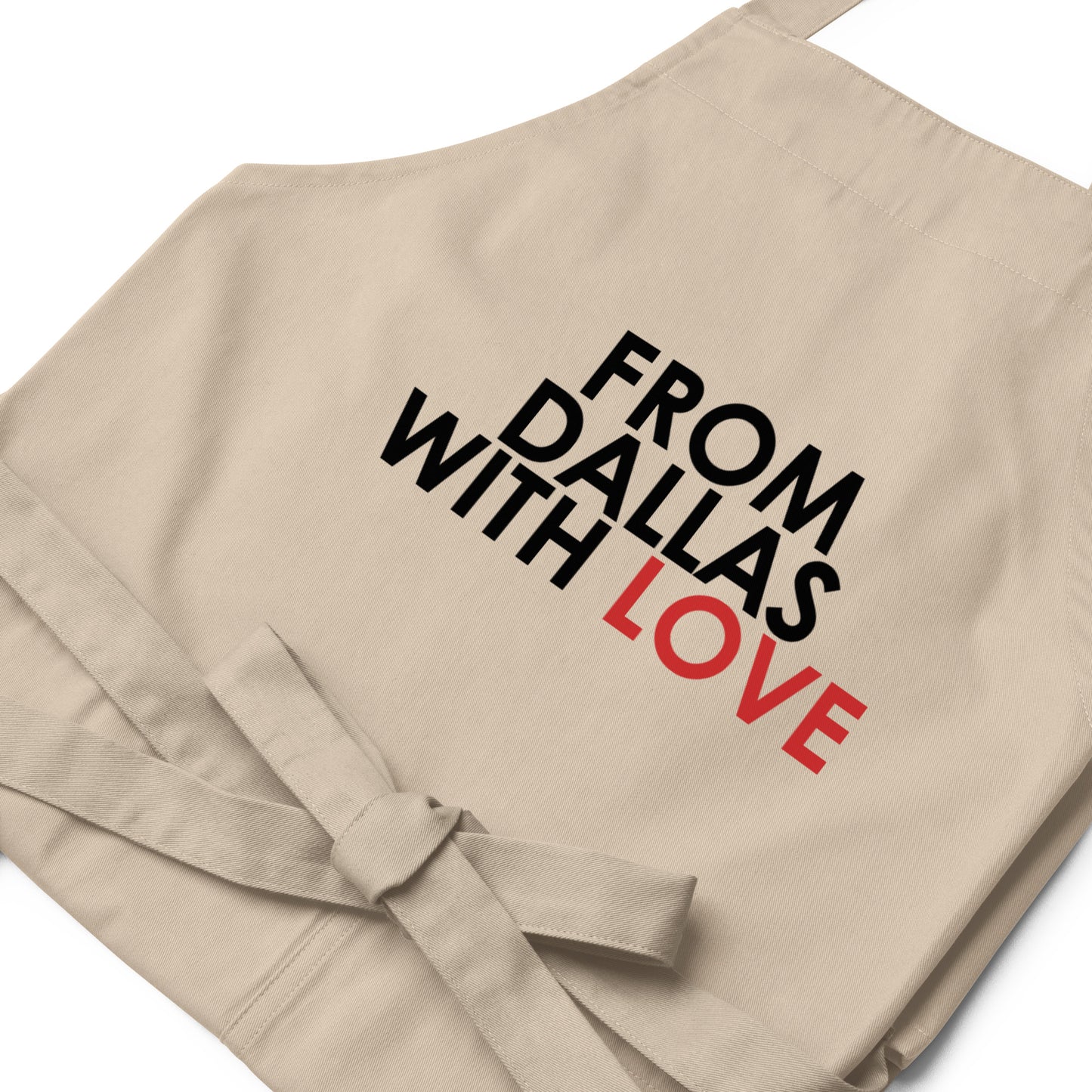 From Dallas with Love Cotton Apron