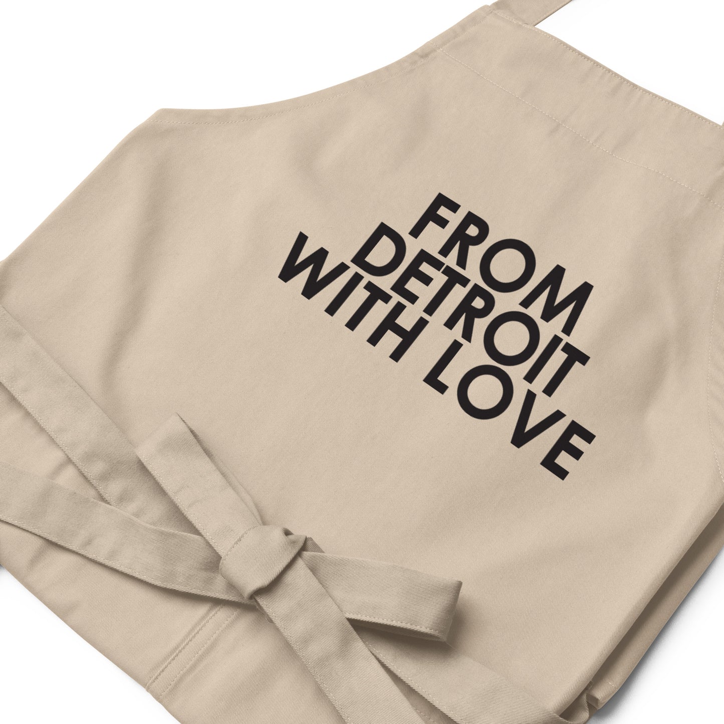 From Detroit with Love Cotton Apron