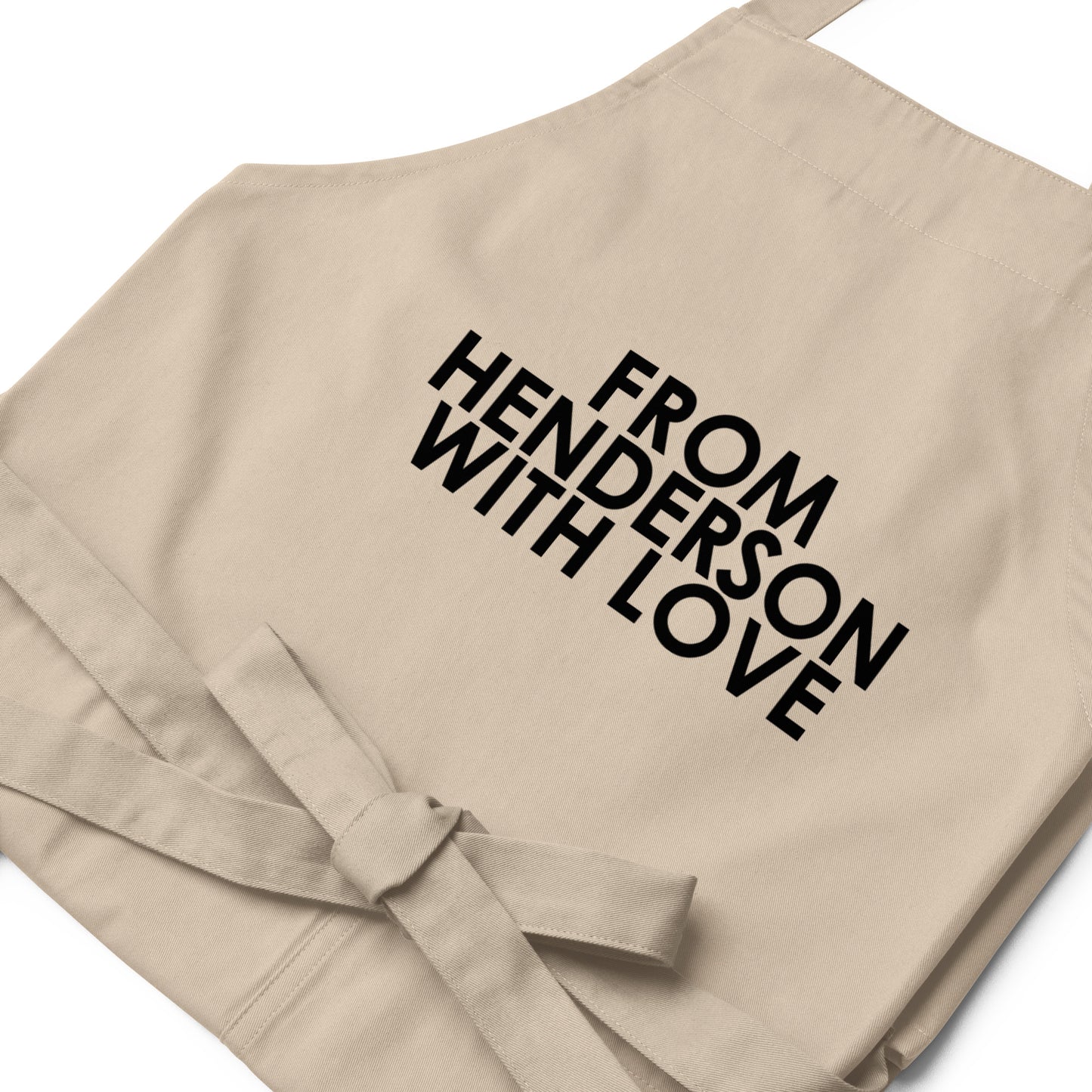 From Henderson with Love Cotton Apron