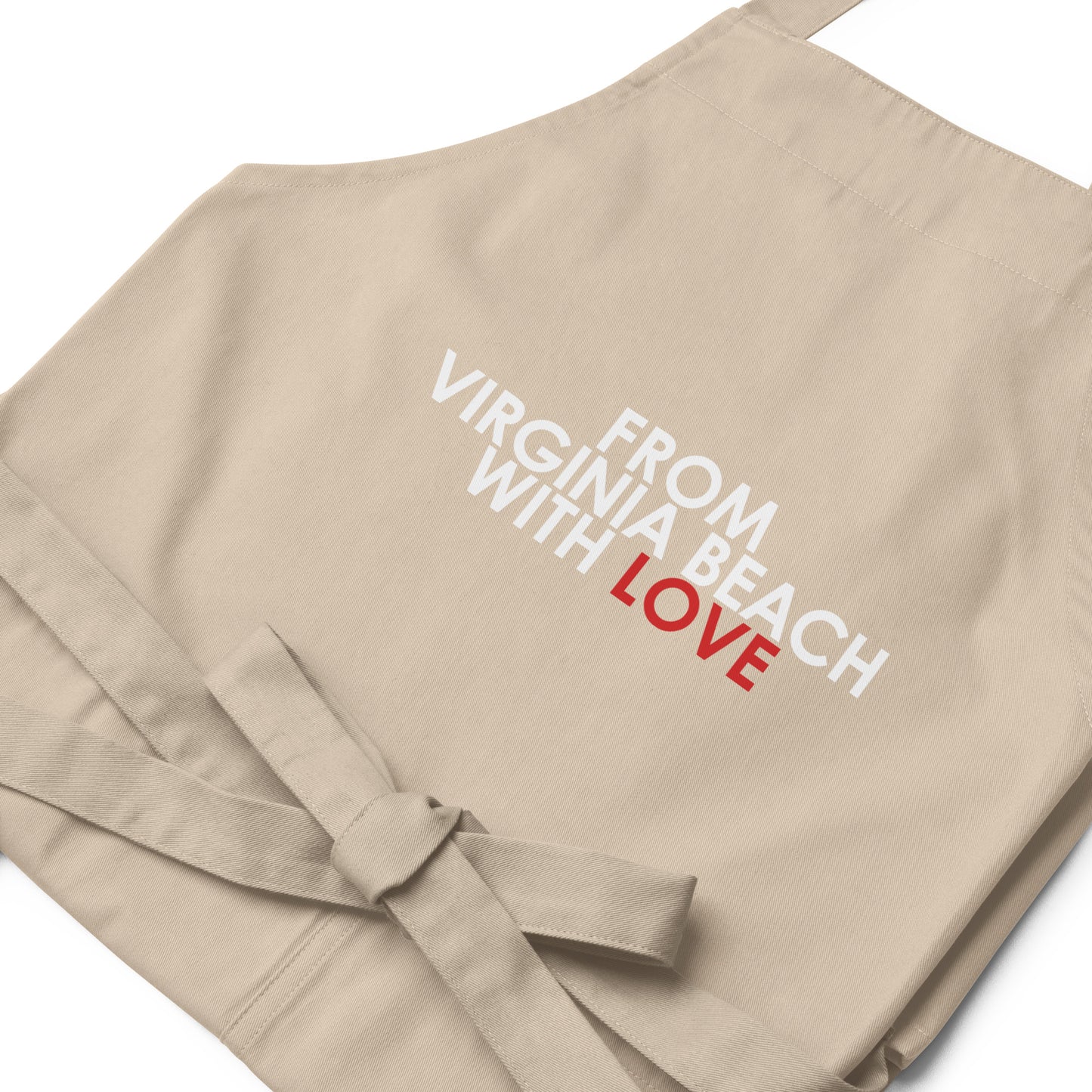 From Virginia Beach with Love Cotton Apron
