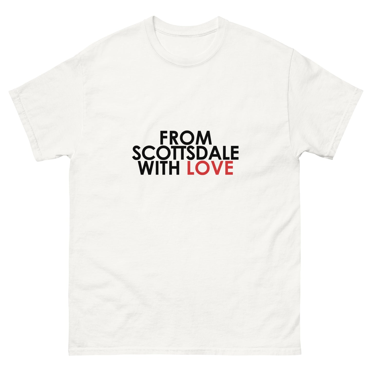 From St Scottsdale with Love Unisex classic tee
