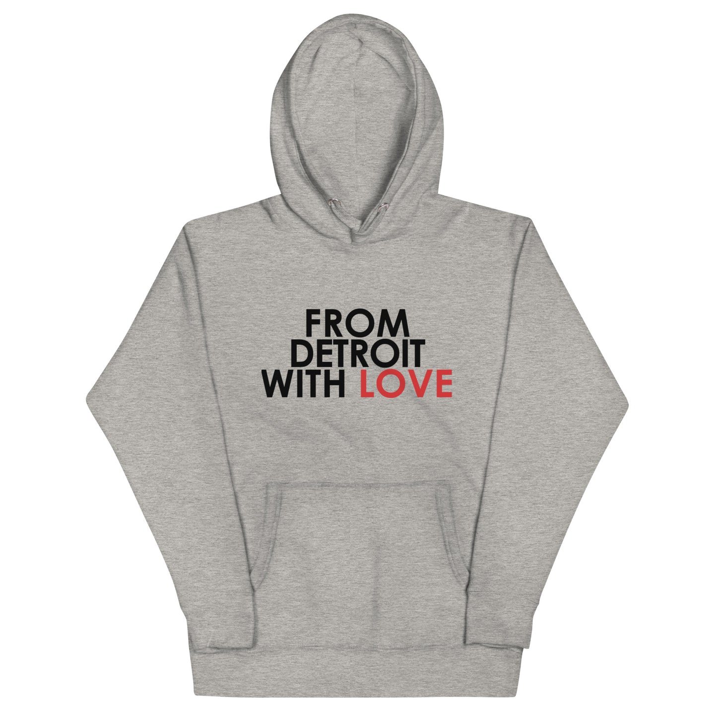 From Detroit with Love Unisex Hoodie