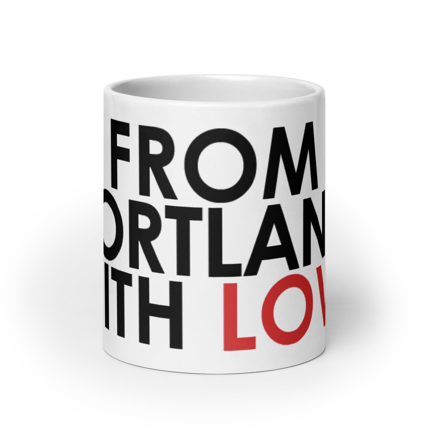 From Portland with Love glossy mug