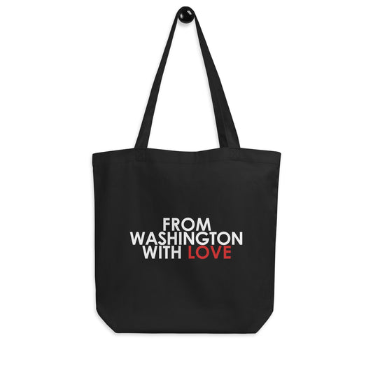 From Washington with love Tote Bag