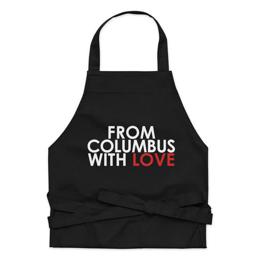 From Columbus with Love Cotton Apron