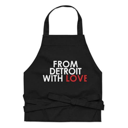 From Detroit with Love Cotton Apron