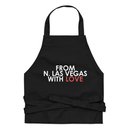 From N Las Vegas with Love Cotton Apron