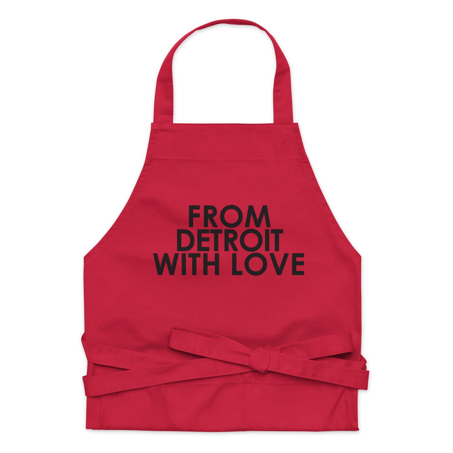 From Detroit with Love Cotton Apron