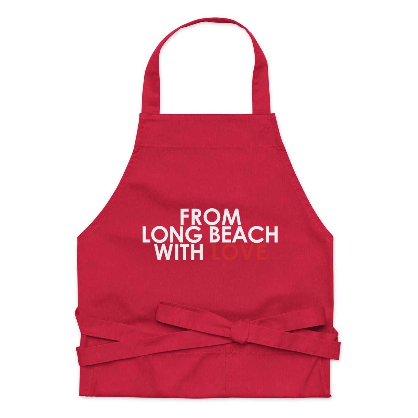 From Long Beach with Love Cotton Apron