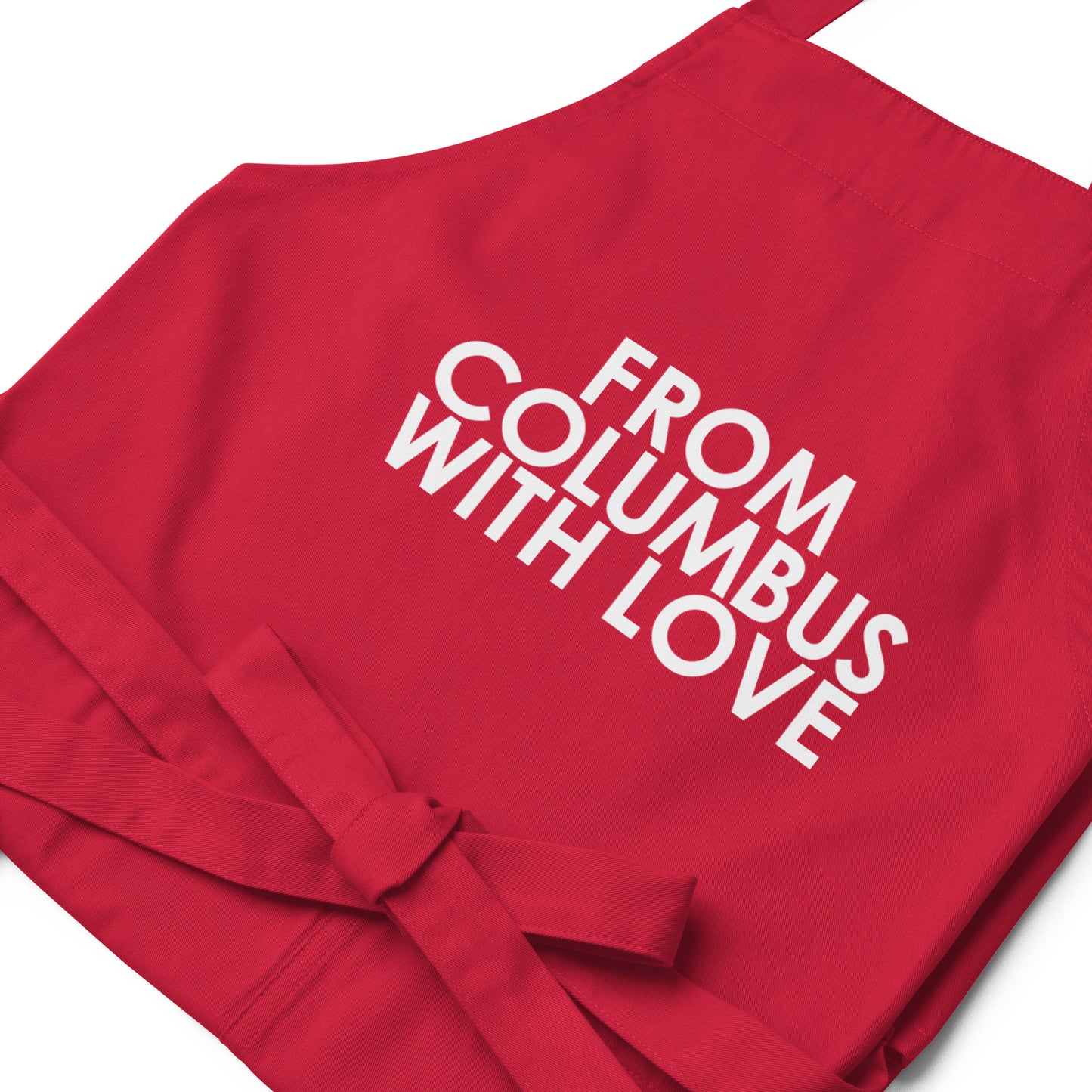 From Columbus with Love Cotton Apron