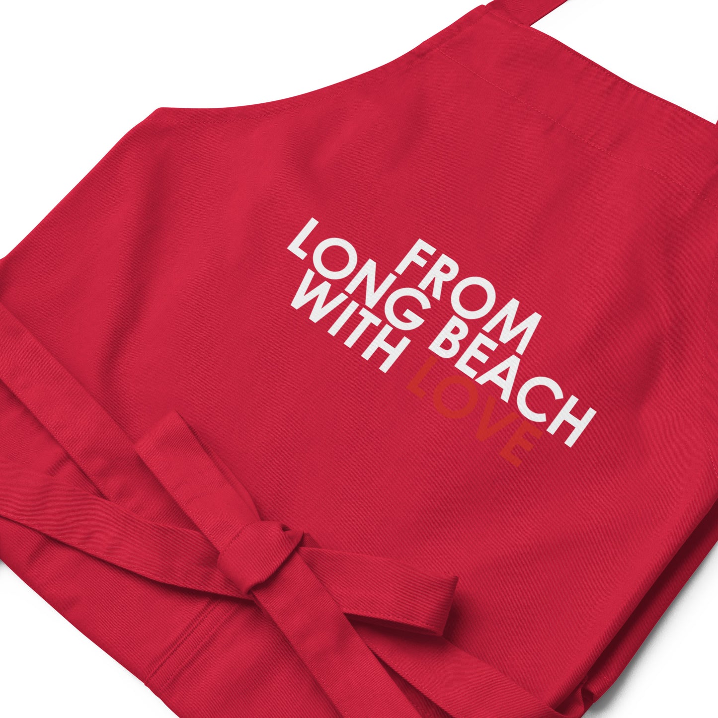 From Long Beach with Love Cotton Apron