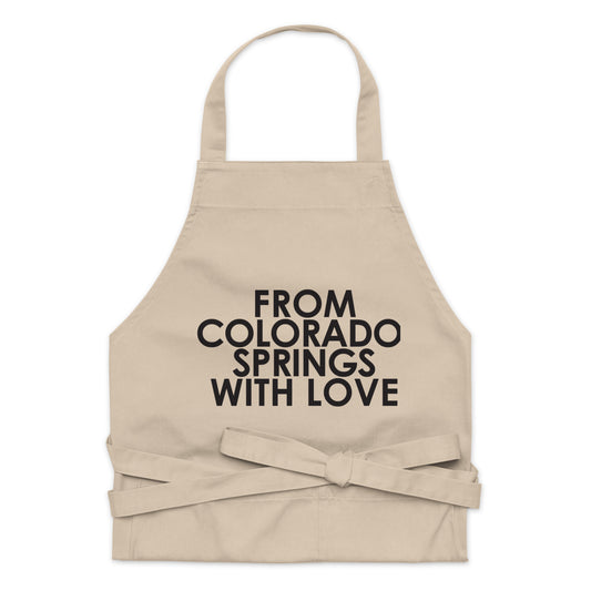 From Colorado Springs with Love Cotton Apron