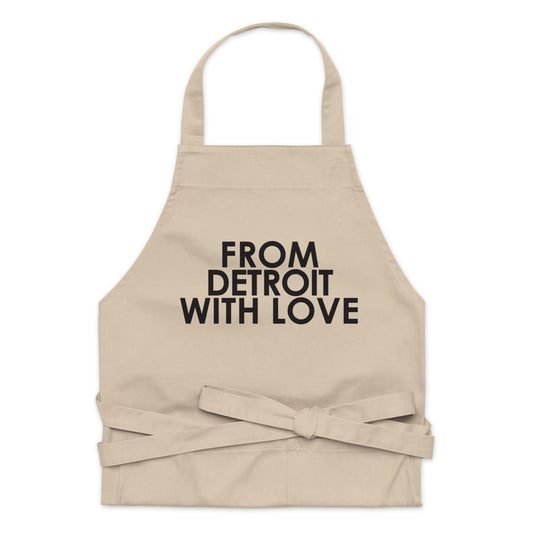 From Detroit with Love Cotton Apron