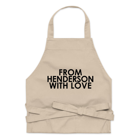 From Henderson with Love Cotton Apron