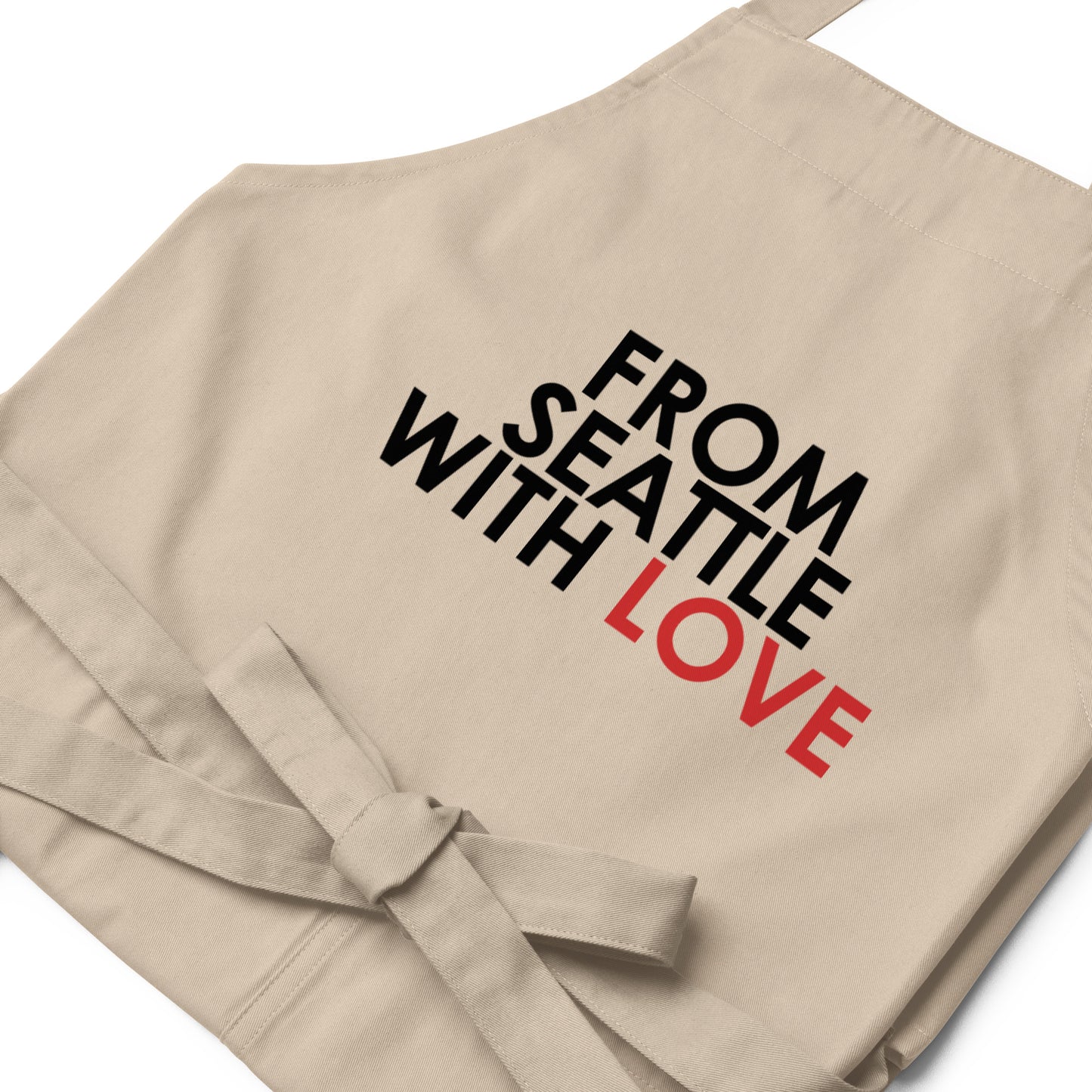 From Seattle with Love Cotton Apron