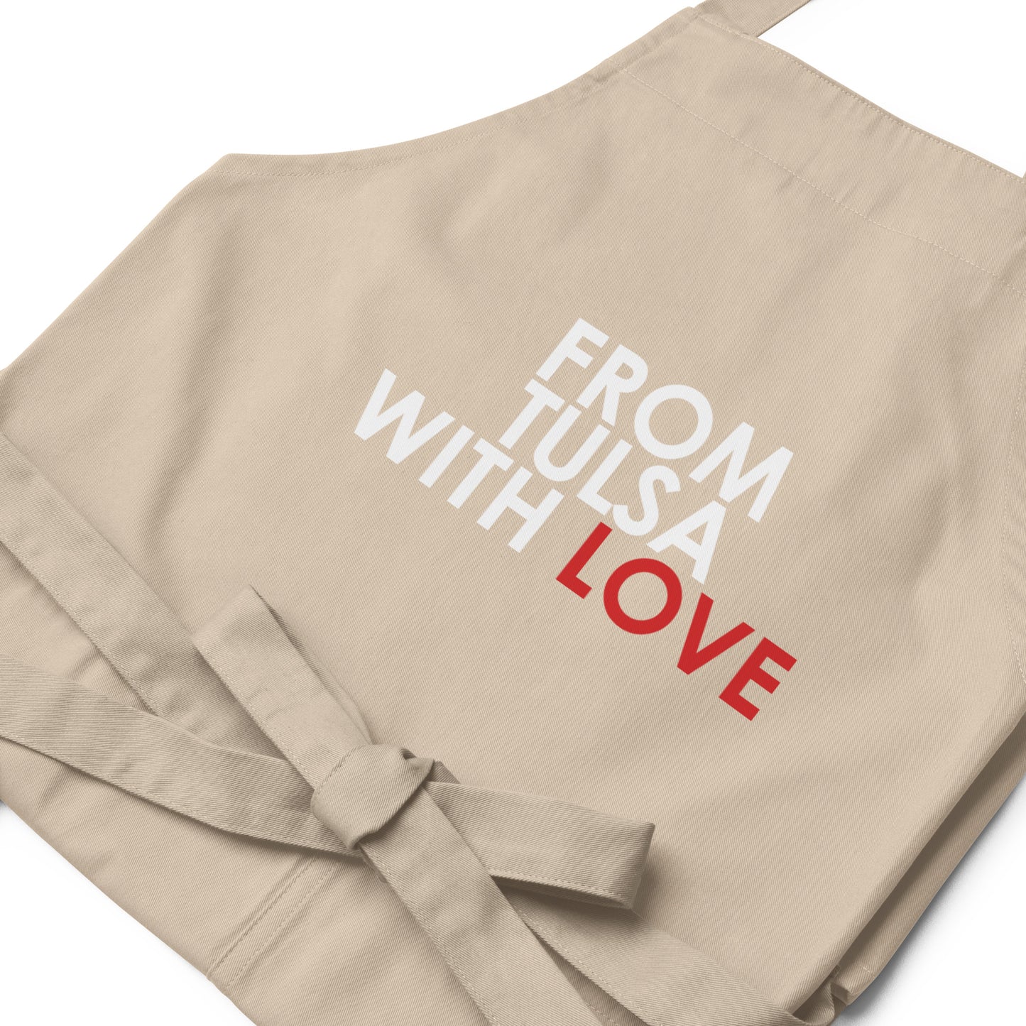 From Tulsa with Love Cotton Apron