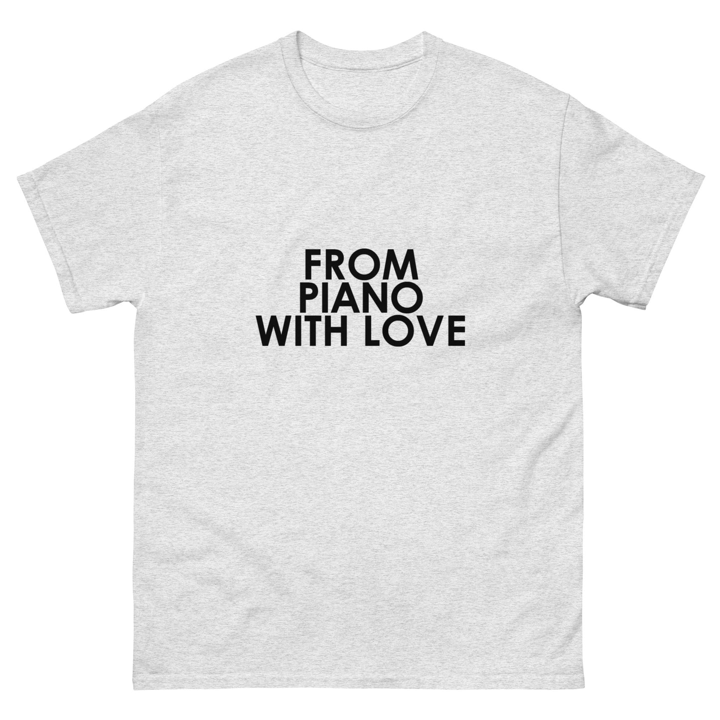 From Piano with Love Unisex T-shirt