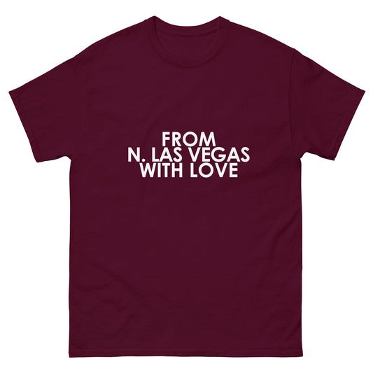 From N Las Vegas with Love Unisex T-shirt