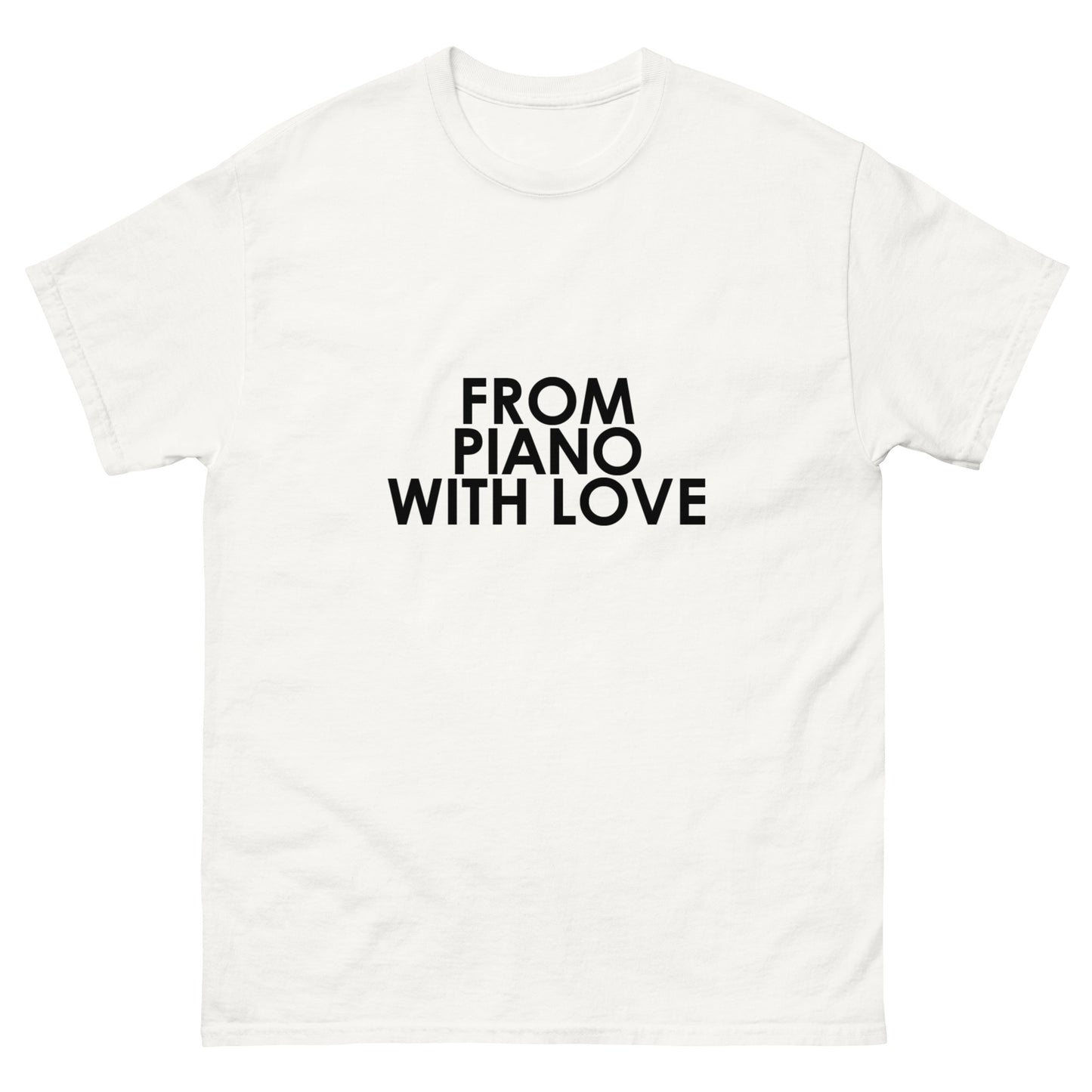 From Piano with Love Unisex T-shirt