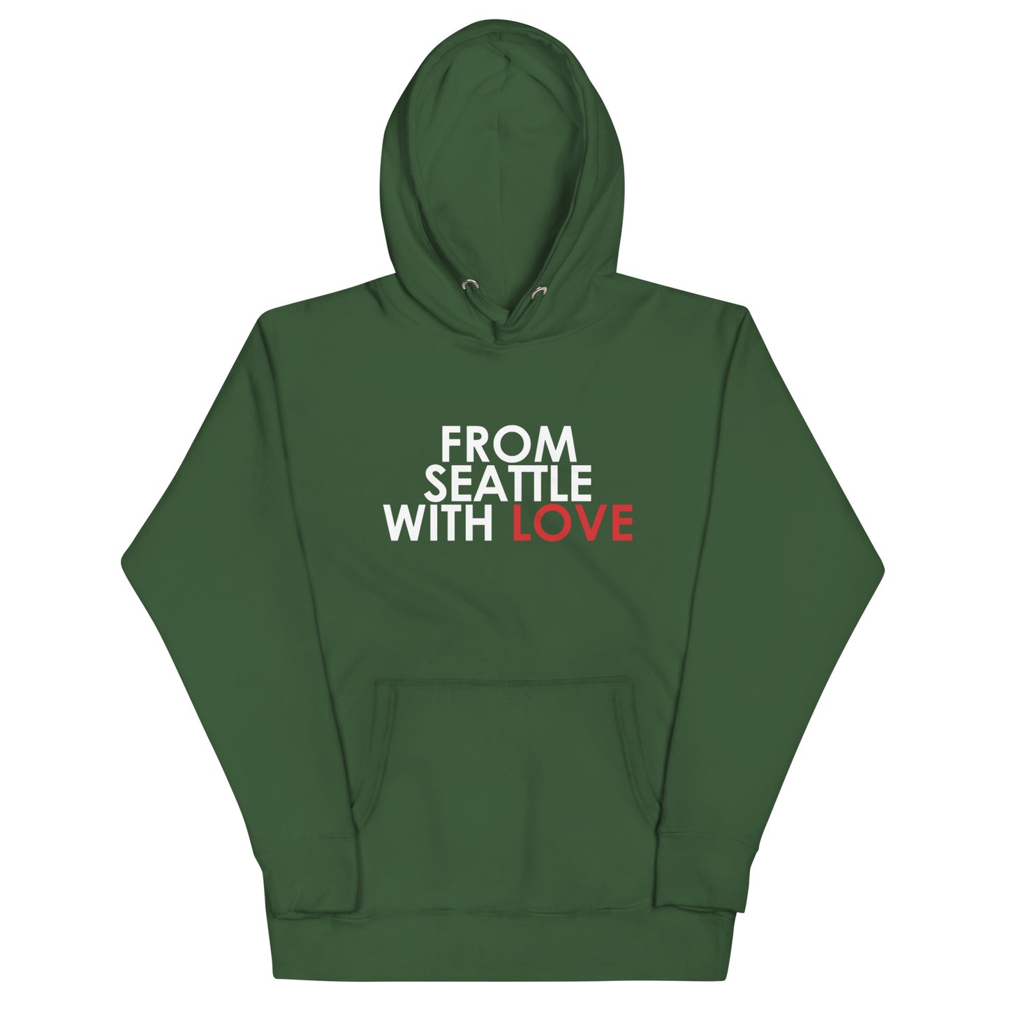 From Seattle with Love Unisex Hoodie