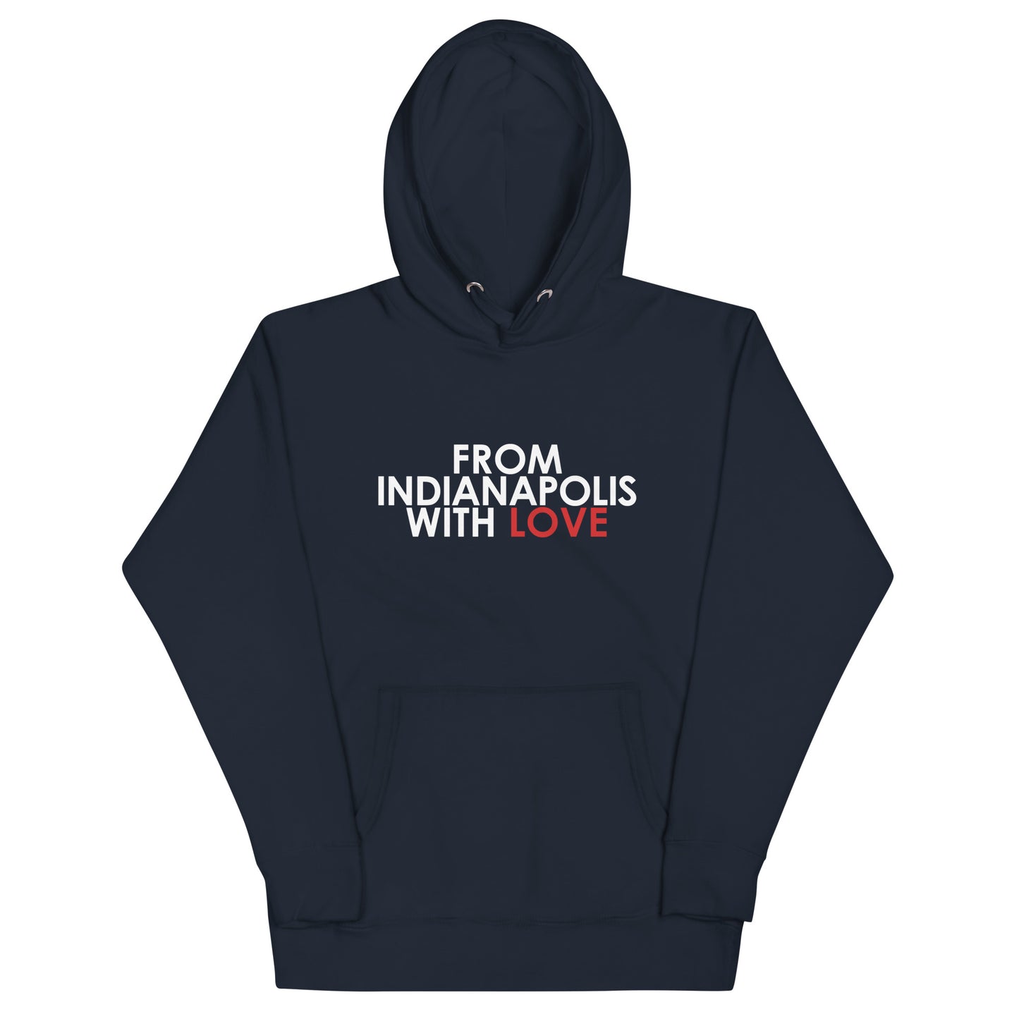 From Indianapolis with Love Unisex Hoodie