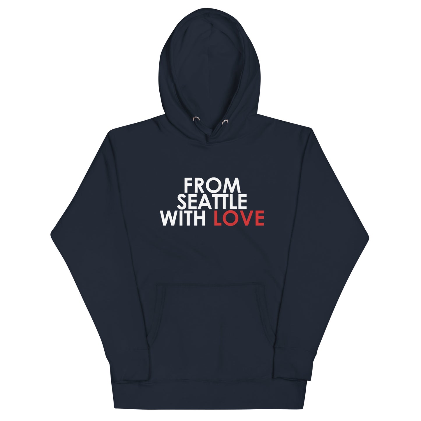 From Seattle with Love Unisex Hoodie