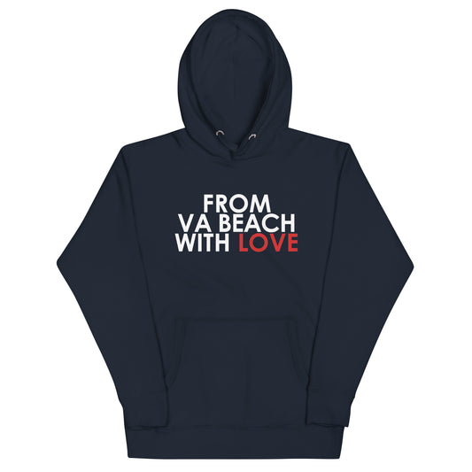 From VA Beach with Love Unisex Hoodie