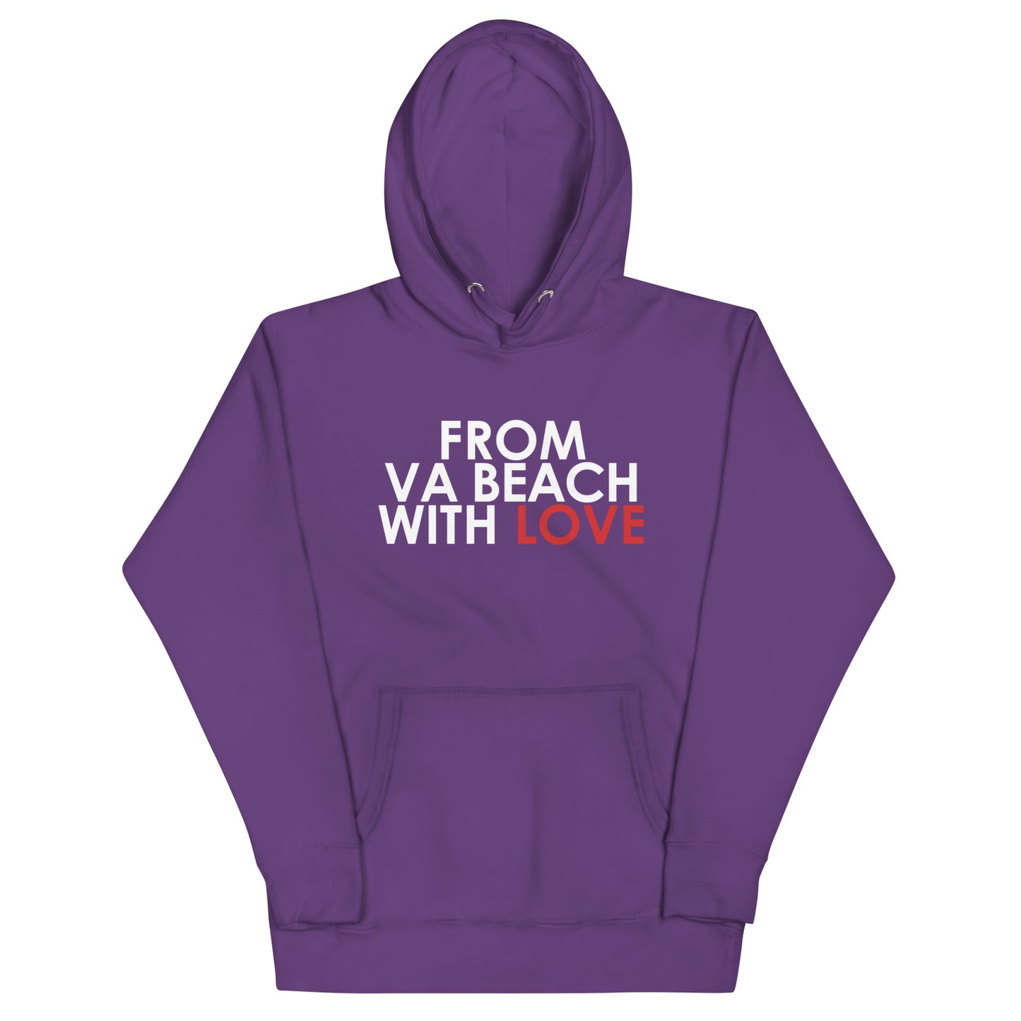 From VA Beach with Love Unisex Hoodie