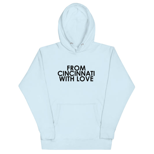 From Cincinnati with Love Unisex Hoodie