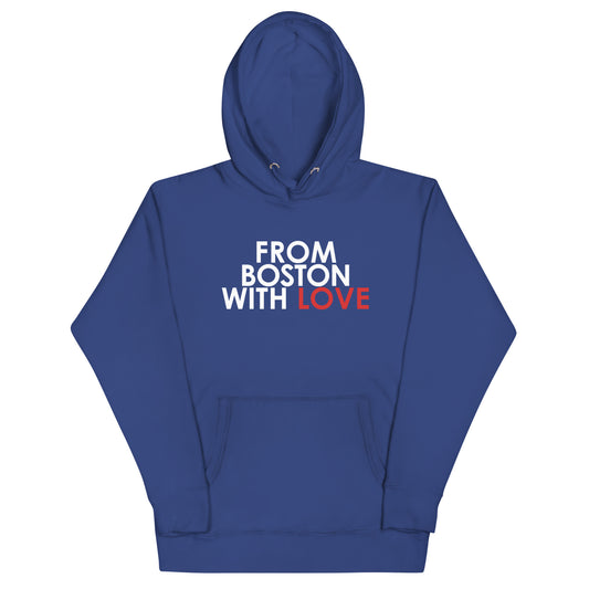 From Boston with Love Unisex Hoodie