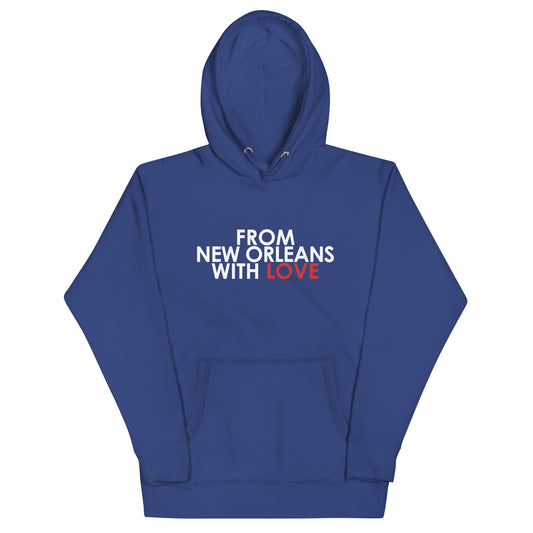 From New Orleans with Love Unisex Hoodie