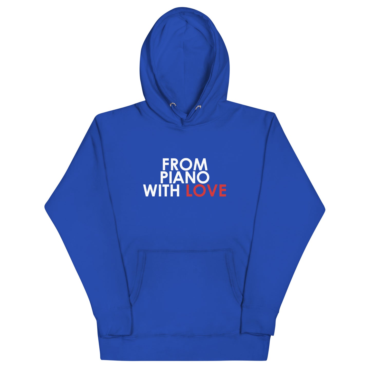 From Piano with Love Unisex Hoodie