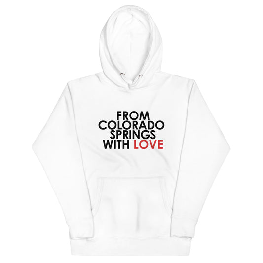 From Colorado Springs with Love Unisex Hoodie