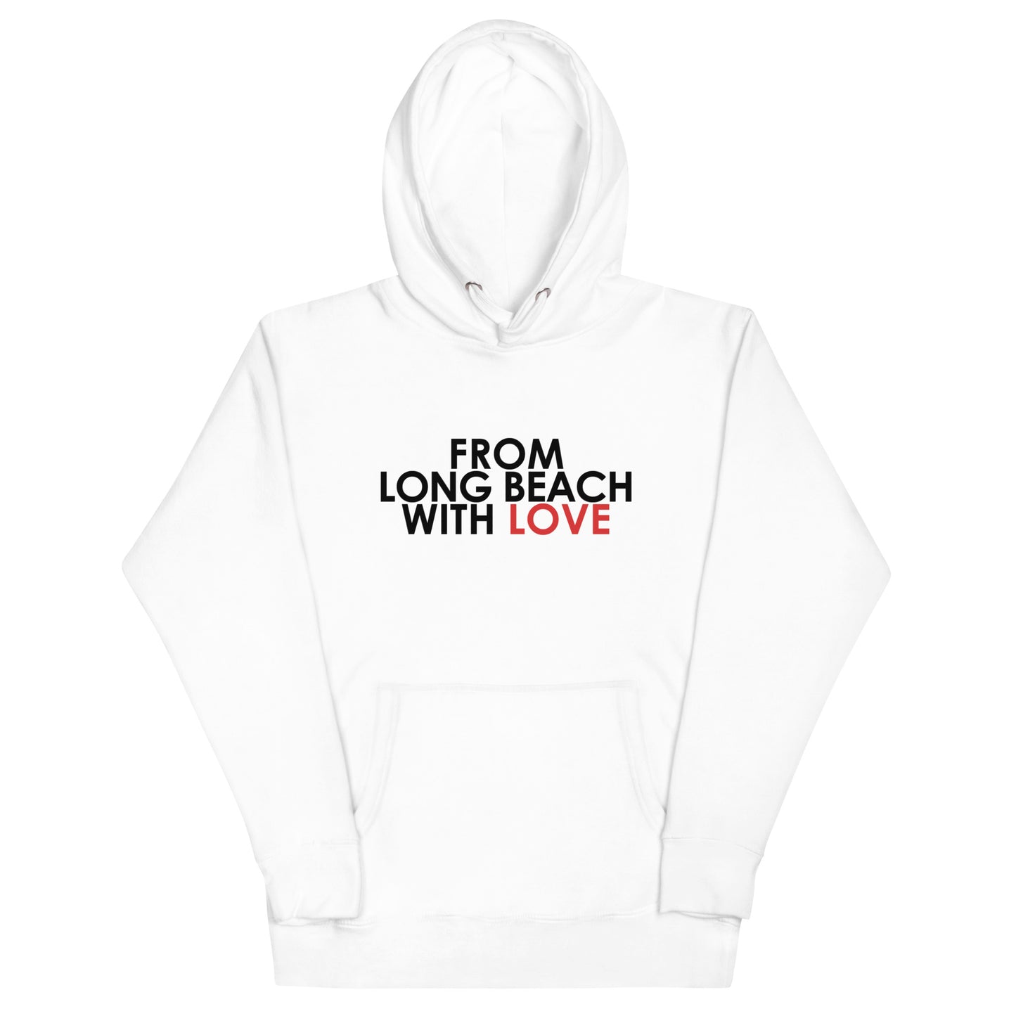 From Long Beach with Love Unisex Hoodie