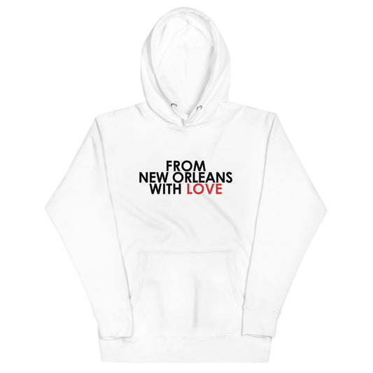 From New Orleans with Love Unisex Hoodie