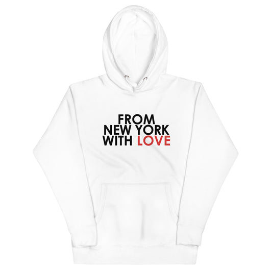 From New York with Love Unisex Hoodie