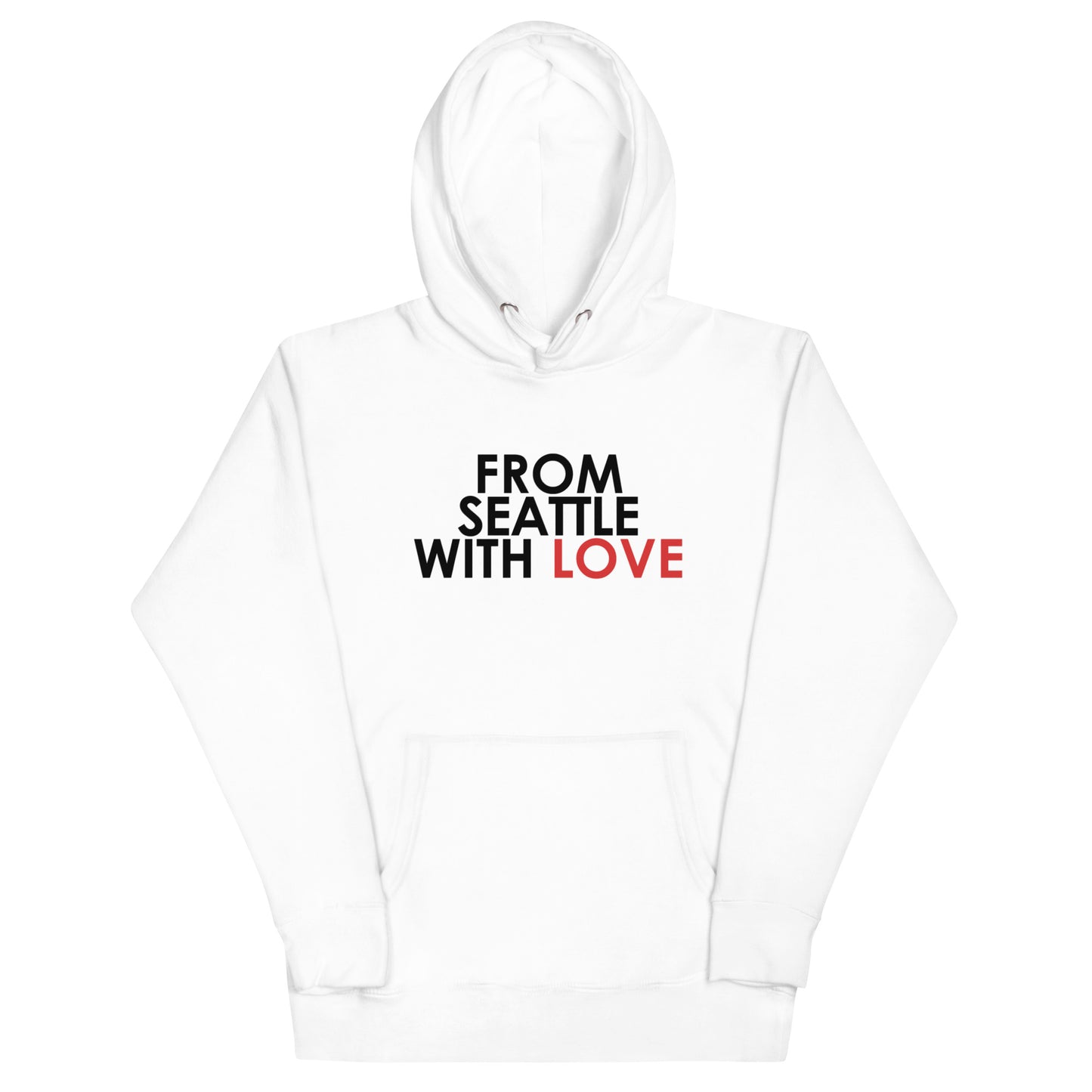 From Seattle with Love Unisex Hoodie