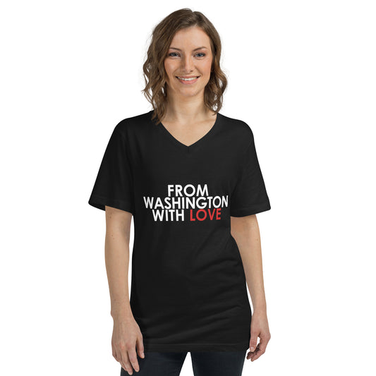 From Washington with Love V-Neck T-Shirt