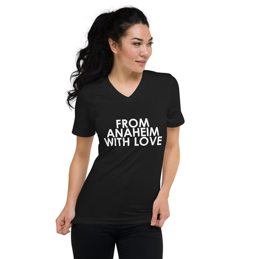 From Anaheim with Love Unisex V-Neck T-Shirt